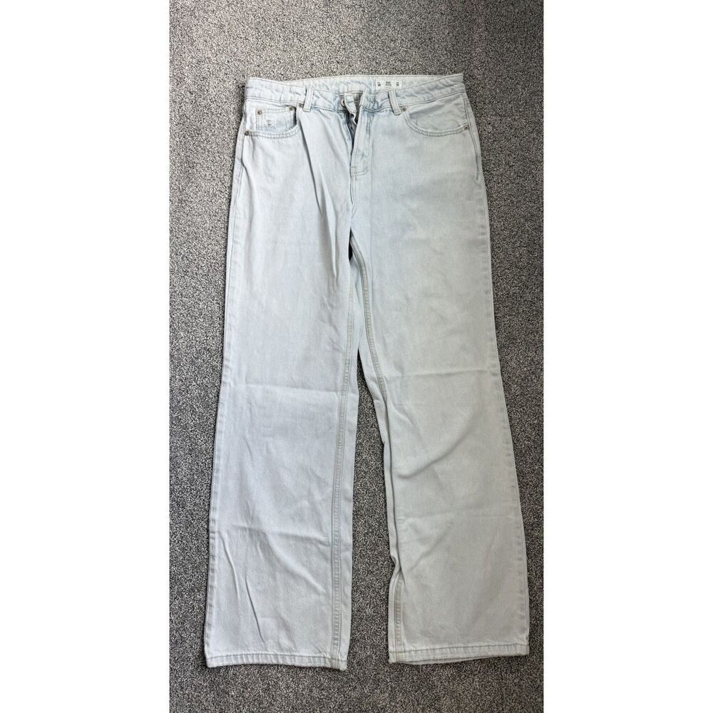 Light Wash Wide Leg Jeans